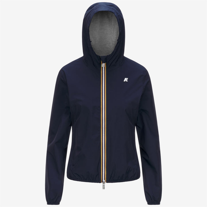 LILY STRETCH POLY JERSEY - Jackets - Short - WOMAN - BLUE DEPTH