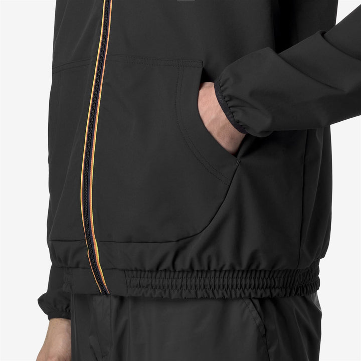 SIA - Fleece - Jacket - MAN - BLACK PURE