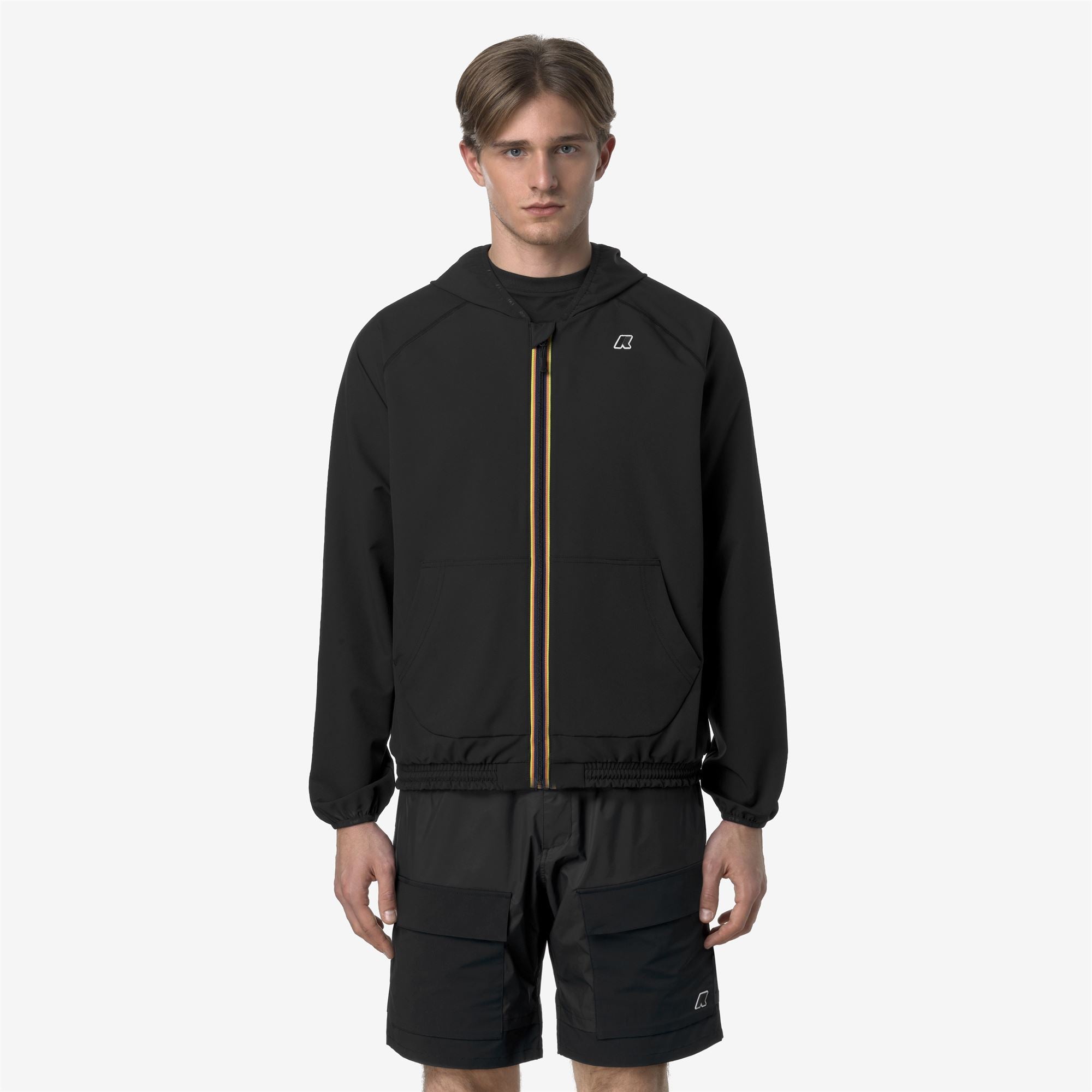 Fleece_MAN_SIA_Jacket_Black Pure - Commercial 4