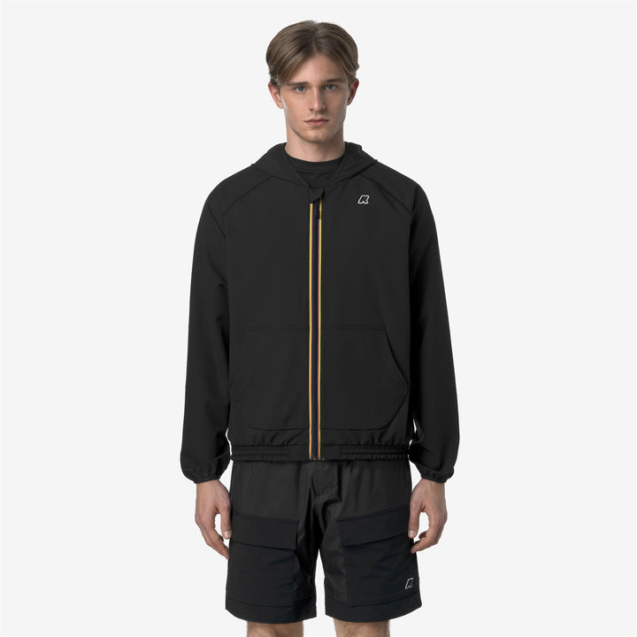 Fleece_MAN_SIA_Jacket_Black Pure - DressedBack