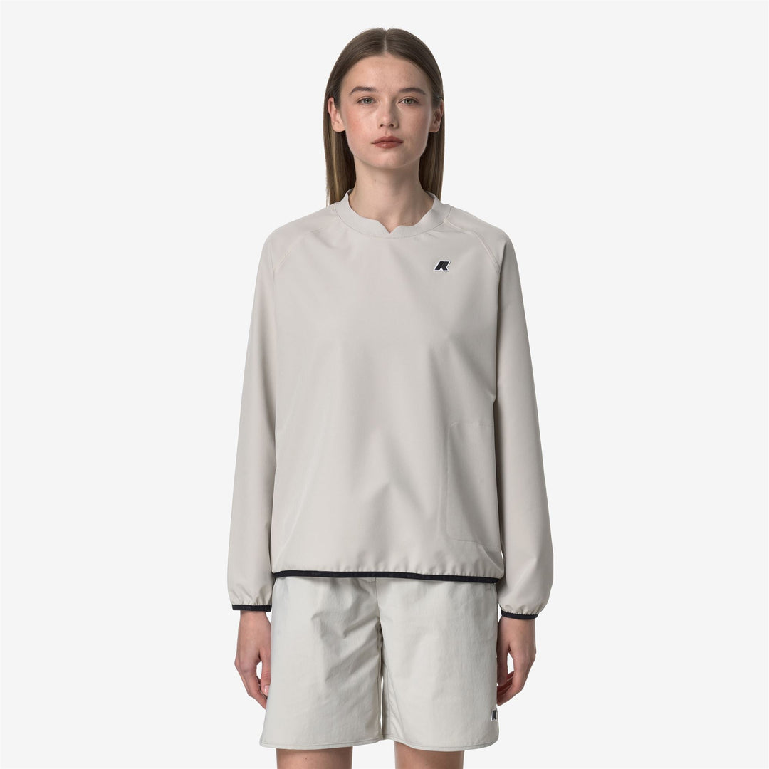 AURA - Fleece - Pull  Over - WOMAN - BEIGE LT