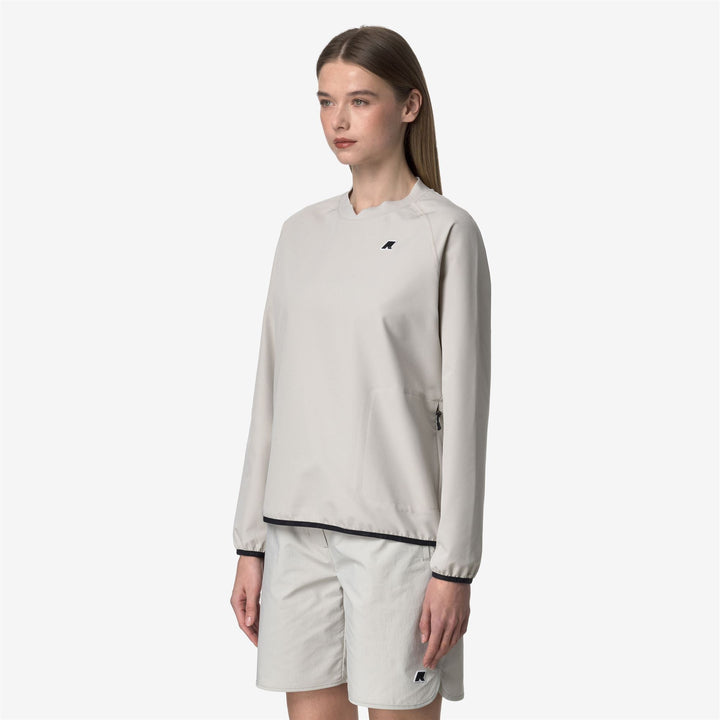 AURA - Fleece - Pull  Over - WOMAN - BEIGE LT