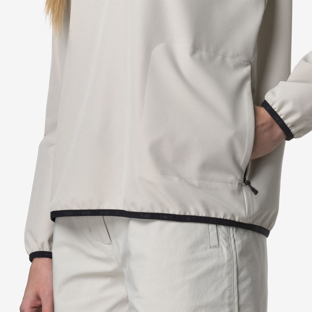 AURA - Fleece - Pull  Over - WOMAN - BEIGE LT