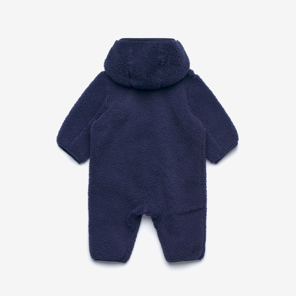 Sport Suits_KID UNISEX_E. JANNETTE POLAR_Romper_Blue Deep Cobalt - Blue Deep Cobalt - DressedFront