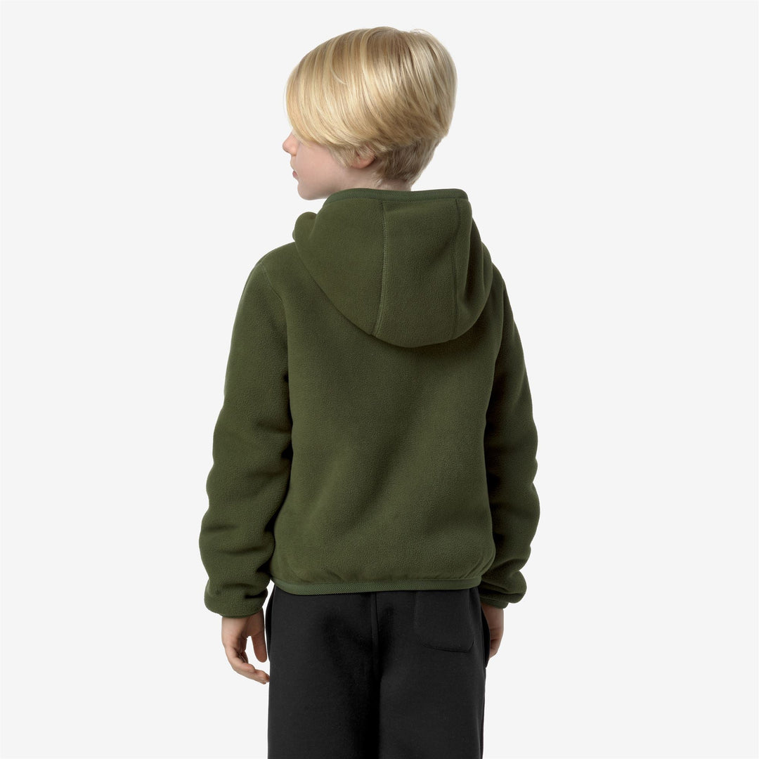 P. JACK SHERPA POLAR REVERSIBLE - Fleece - Jacket - BOY - Green C-Green C