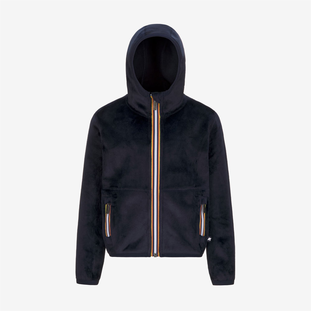 Fleece_GIRL_P. LILY VELOUR POLAR DOUBLE_Jacket_Blue Depth-Blue Depth - Blue Depth - Commercial 1
