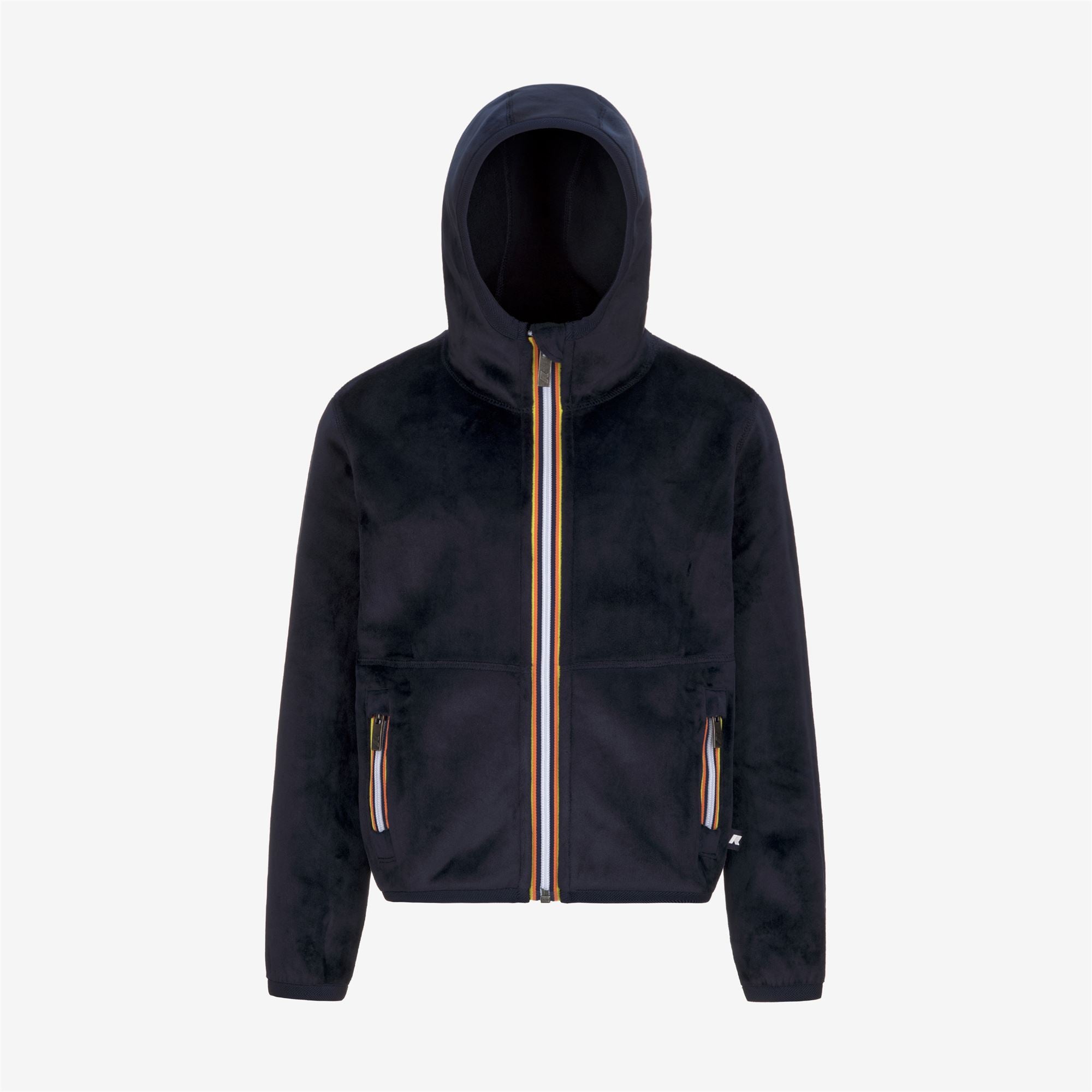 Fleece_GIRL_P. LILY VELOUR POLAR DOUBLE_Jacket_Blue Depth-Blue Depth - Blue Depth - Commercial 1