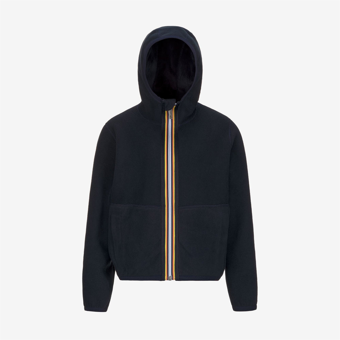 P. LILY VELOUR POLAR REVERSIBLE - Fleece - Jacket - GIRL - Blue Depth-Blue Depth