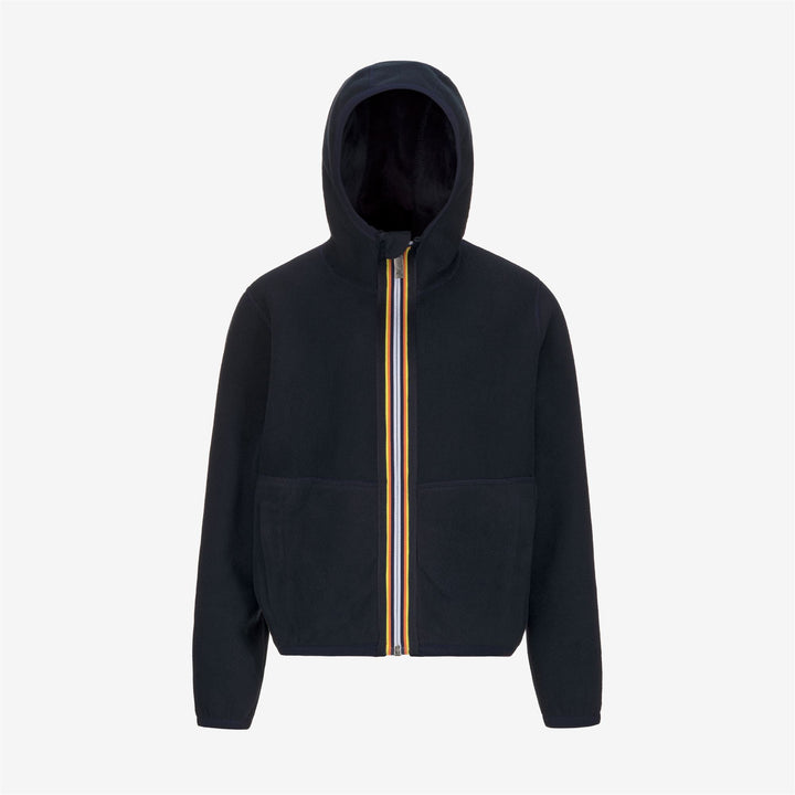 P. LILY VELOUR POLAR REVERSIBLE - Fleece - Jacket - GIRL - Blue Depth-Blue Depth