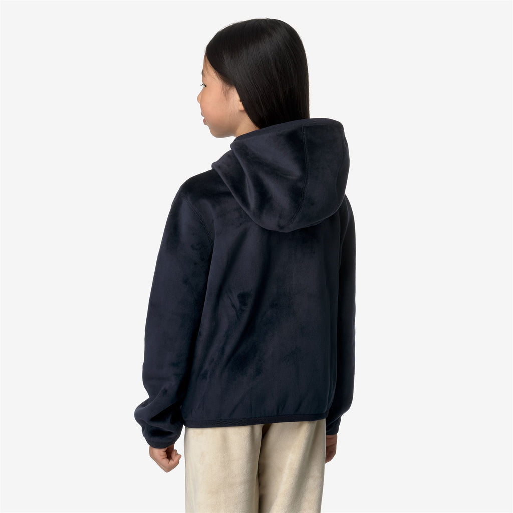 Fleece_GIRL_P. LILY VELOUR POLAR DOUBLE_Jacket_Blue Depth-Blue Depth - Blue Depth - Commercial 6