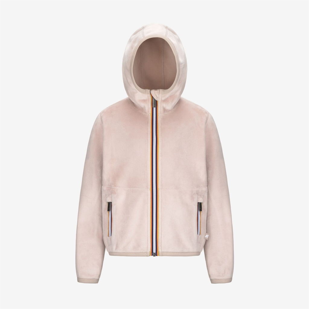 Fleece_GIRL_P. LILY VELOUR POLAR DOUBLE_Jacket_Pink Tint-Pink Tint - Pink Tint - Commercial 1