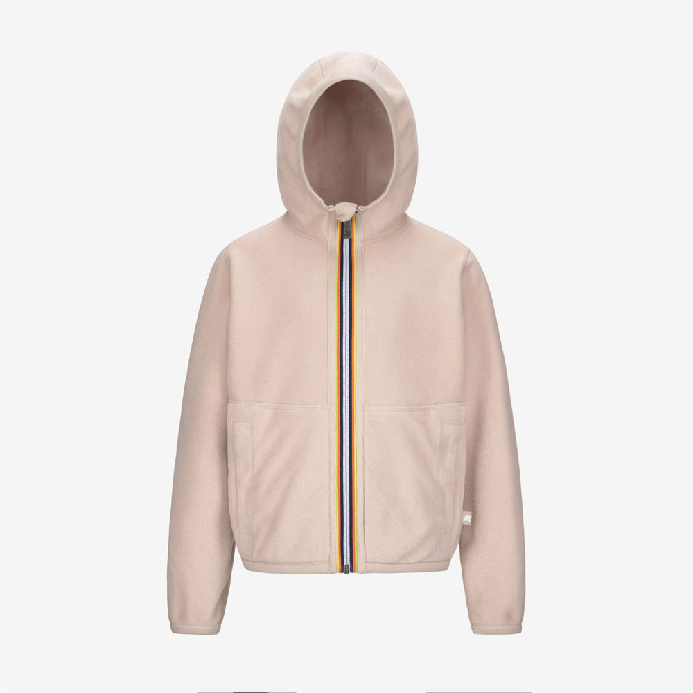 Fleece_GIRL_P. LILY VELOUR POLAR DOUBLE_Jacket_Pink Tint-Pink Tint - Pink Tint - DressedFront