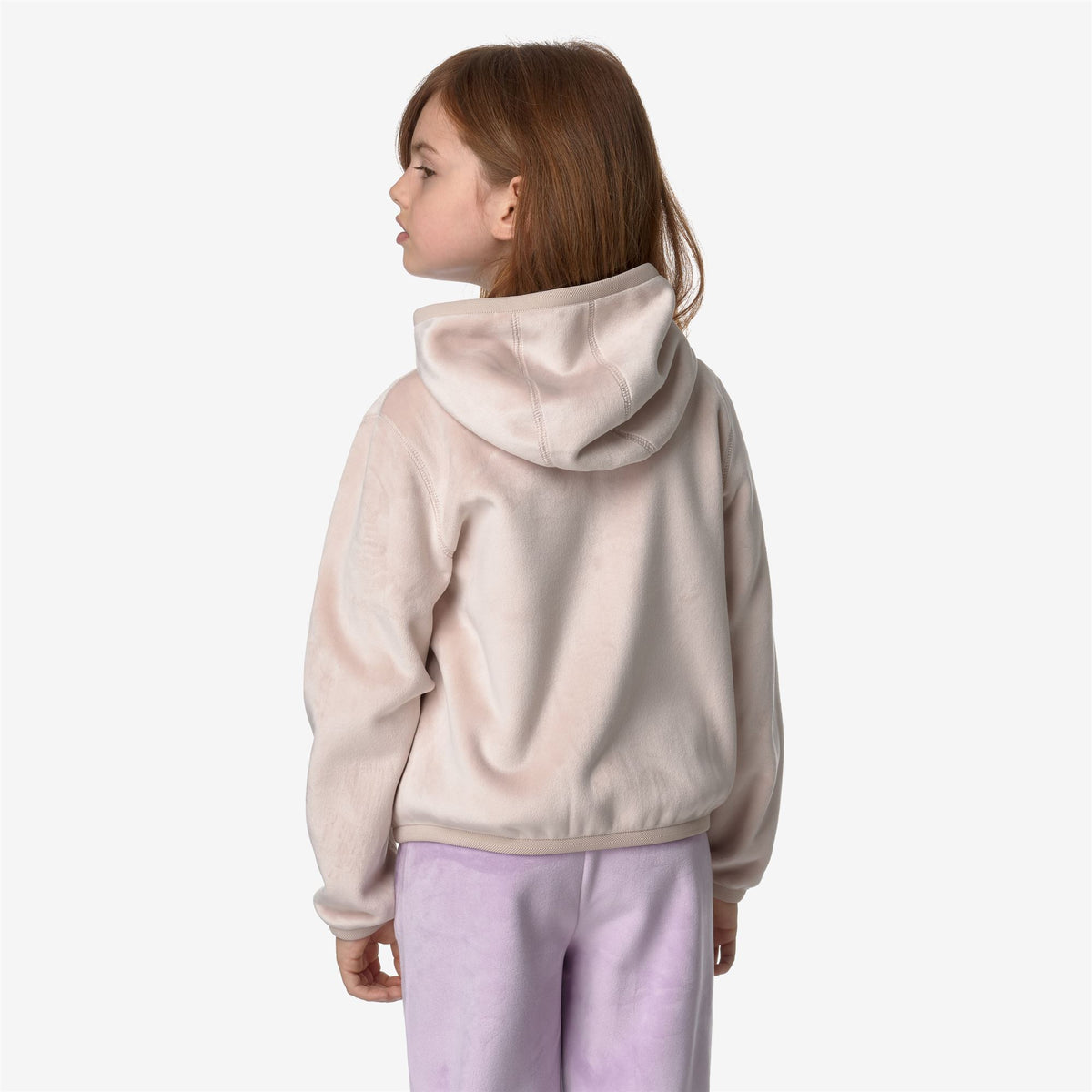 Fleece_GIRL_P. LILY VELOUR POLAR DOUBLE_Jacket_Pink Tint-Pink Tint - Pink Tint - Commercial 6