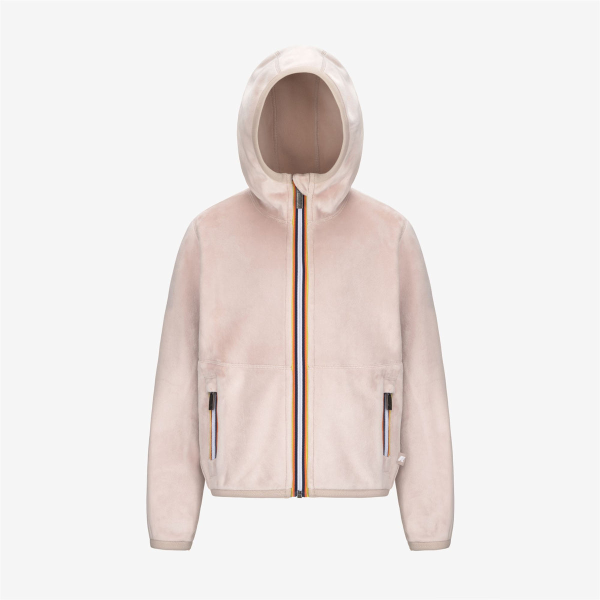 Fleece_GIRL_P. LILY VELOUR POLAR DOUBLE_Jacket_Pink Tint-Pink Tint - Pink Tint - Commercial 1