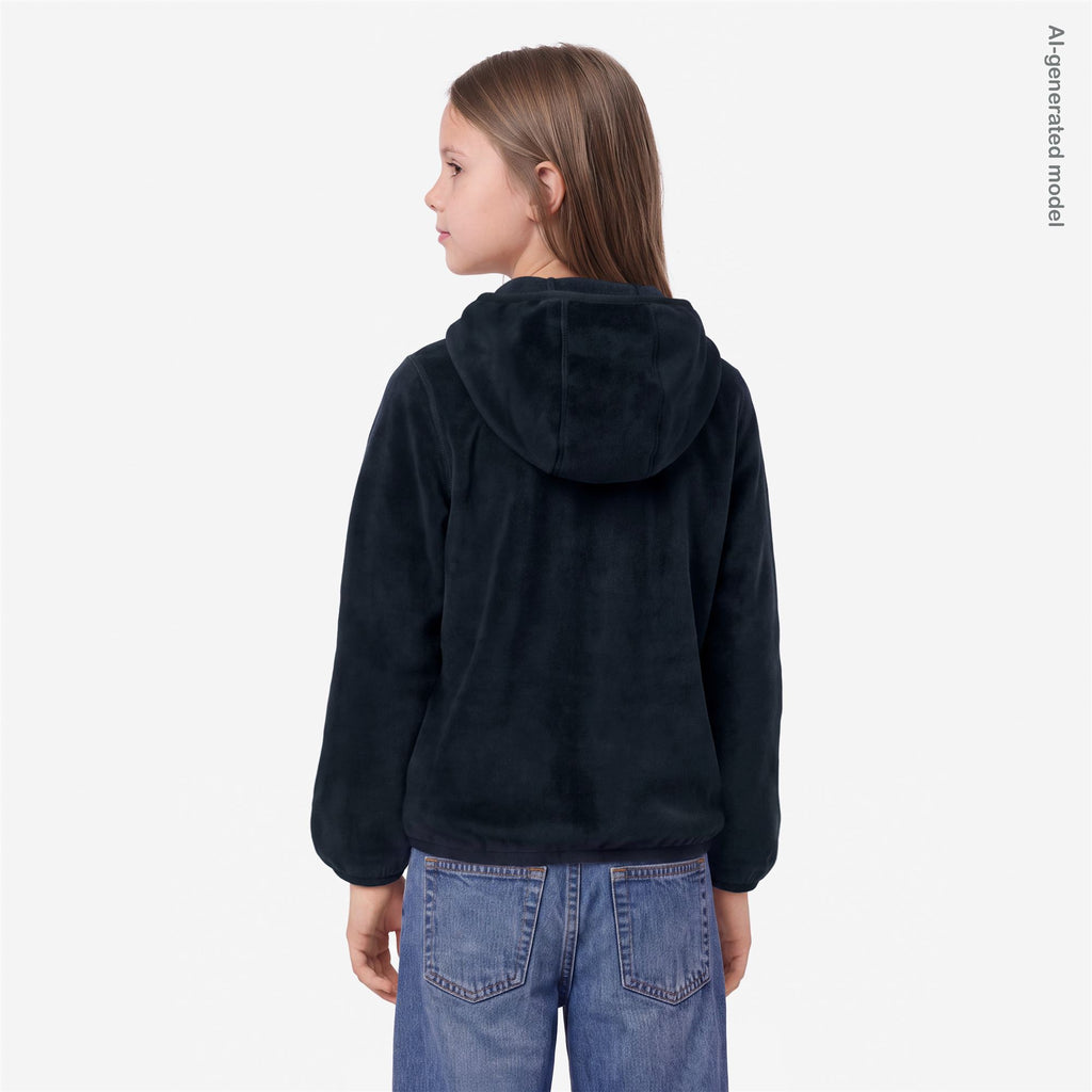 Fleece_GIRL_P. LILY VELOUR POLAR DOUBLE_Jacket_ - Commercial 6