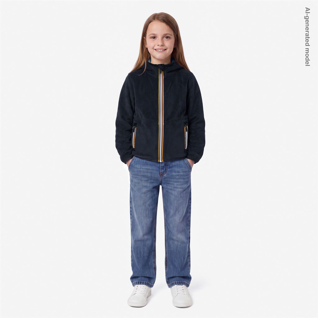 Fleece_GIRL_P. LILY VELOUR POLAR DOUBLE_Jacket_ - Commercial 7