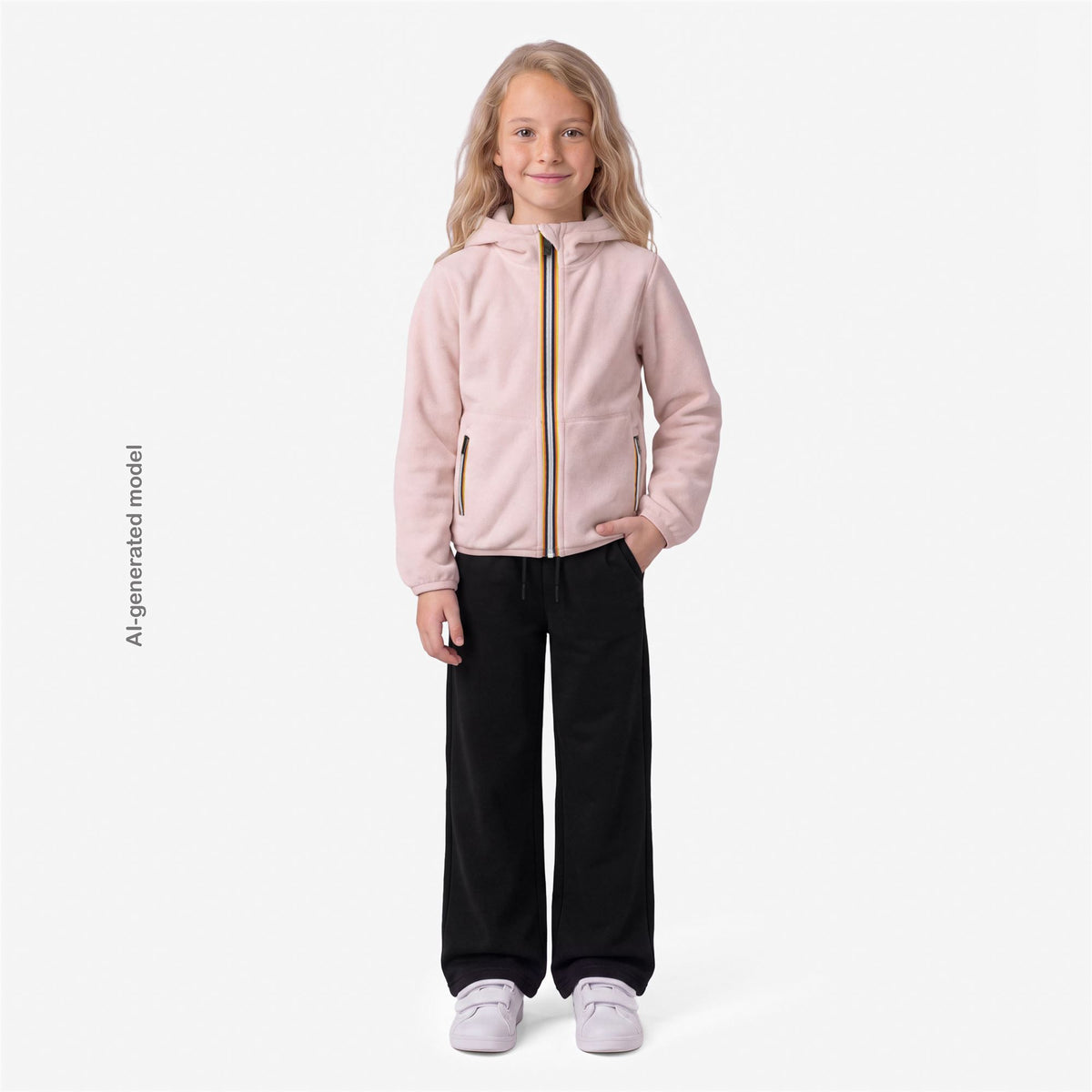 Fleece_GIRL_P. LILY VELOUR POLAR DOUBLE_Jacket_ - Commercial 7