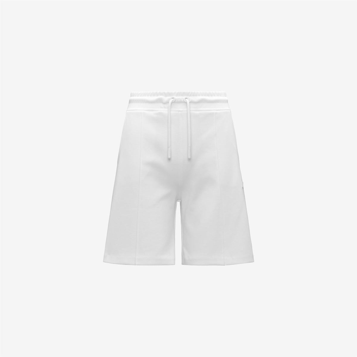 Shorts_Woman_LAVIGNE INTERLOCK_Sport Shorts_White - White - Commercial 1