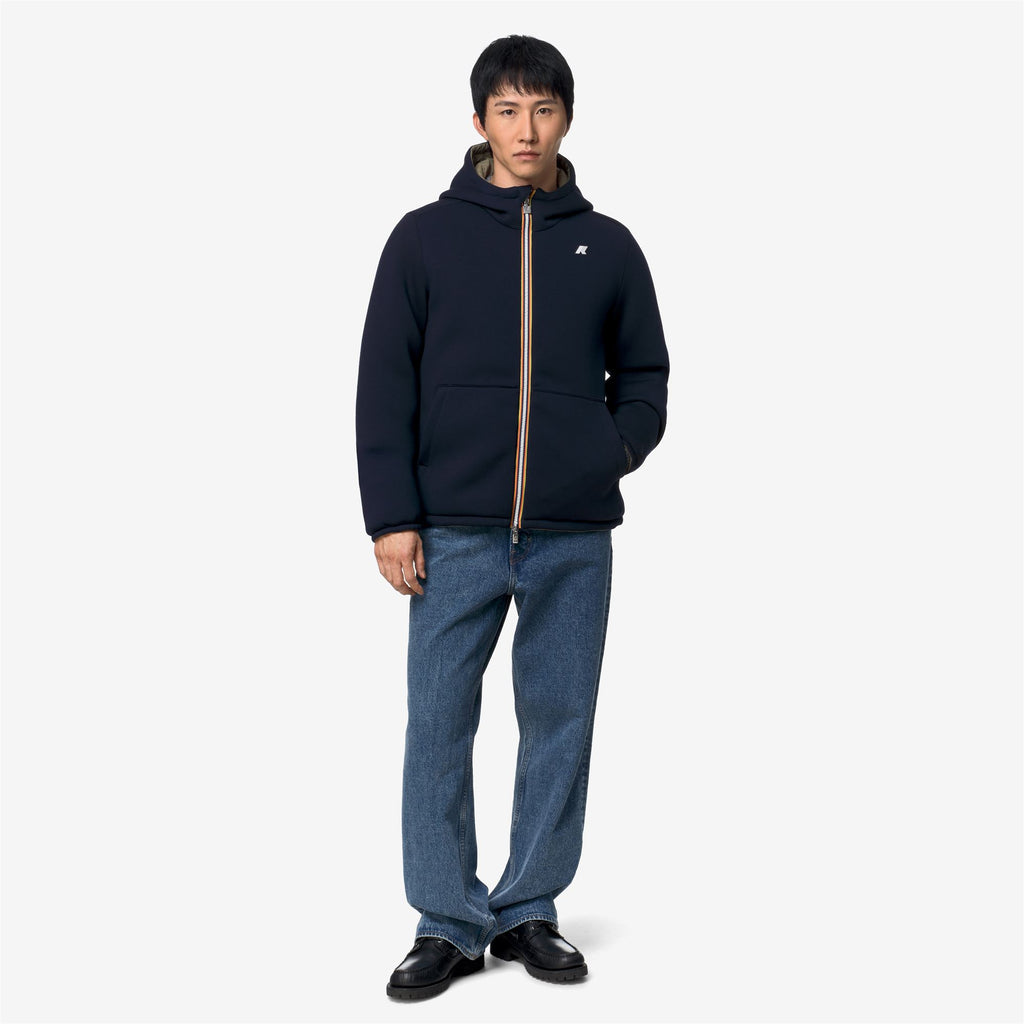 Jackets_Man_JACK SPACER NYLON DOUBLE_Short_Blue Depth - Green Army - Commercial 7