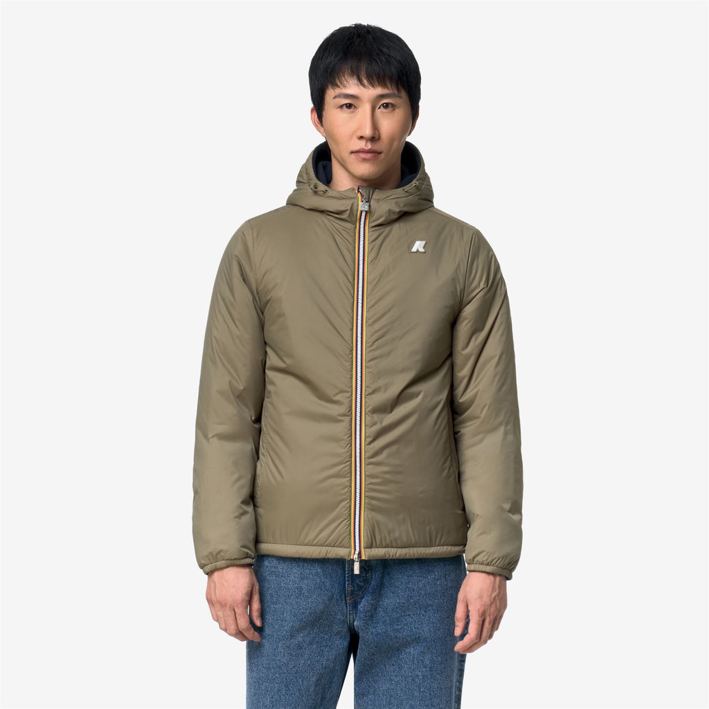 Jackets_Man_JACK SPACER NYLON DOUBLE_Short_Blue Depth - Green Army - Commercial 3