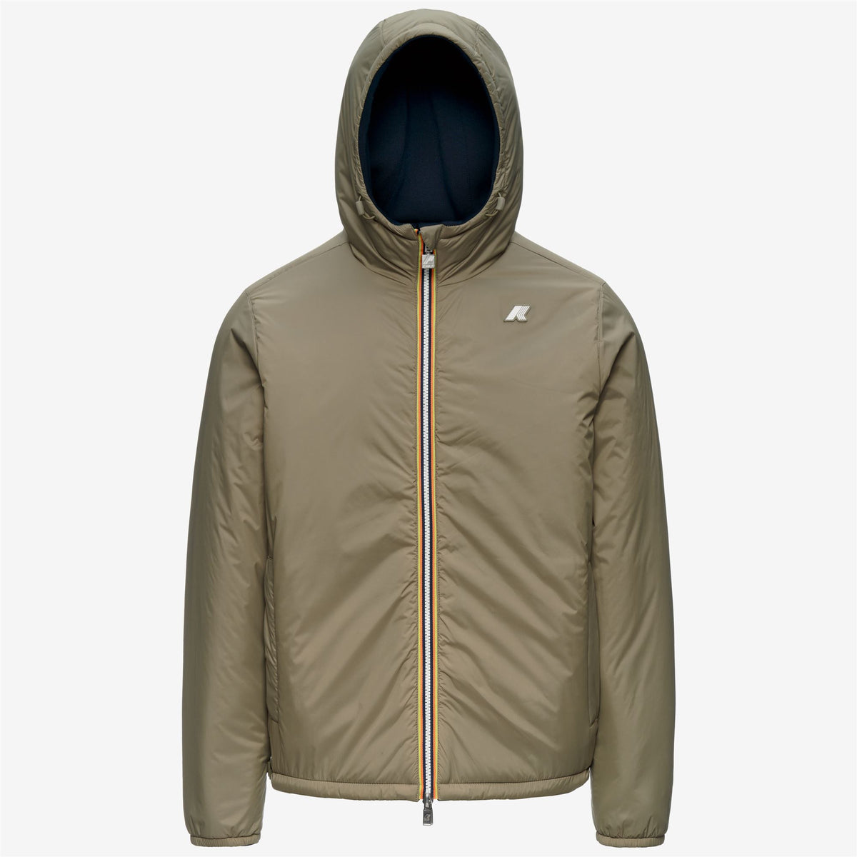 Jackets_Man_JACK SPACER NYLON DOUBLE_Short_Blue Depth - Green Army - Commercial 2