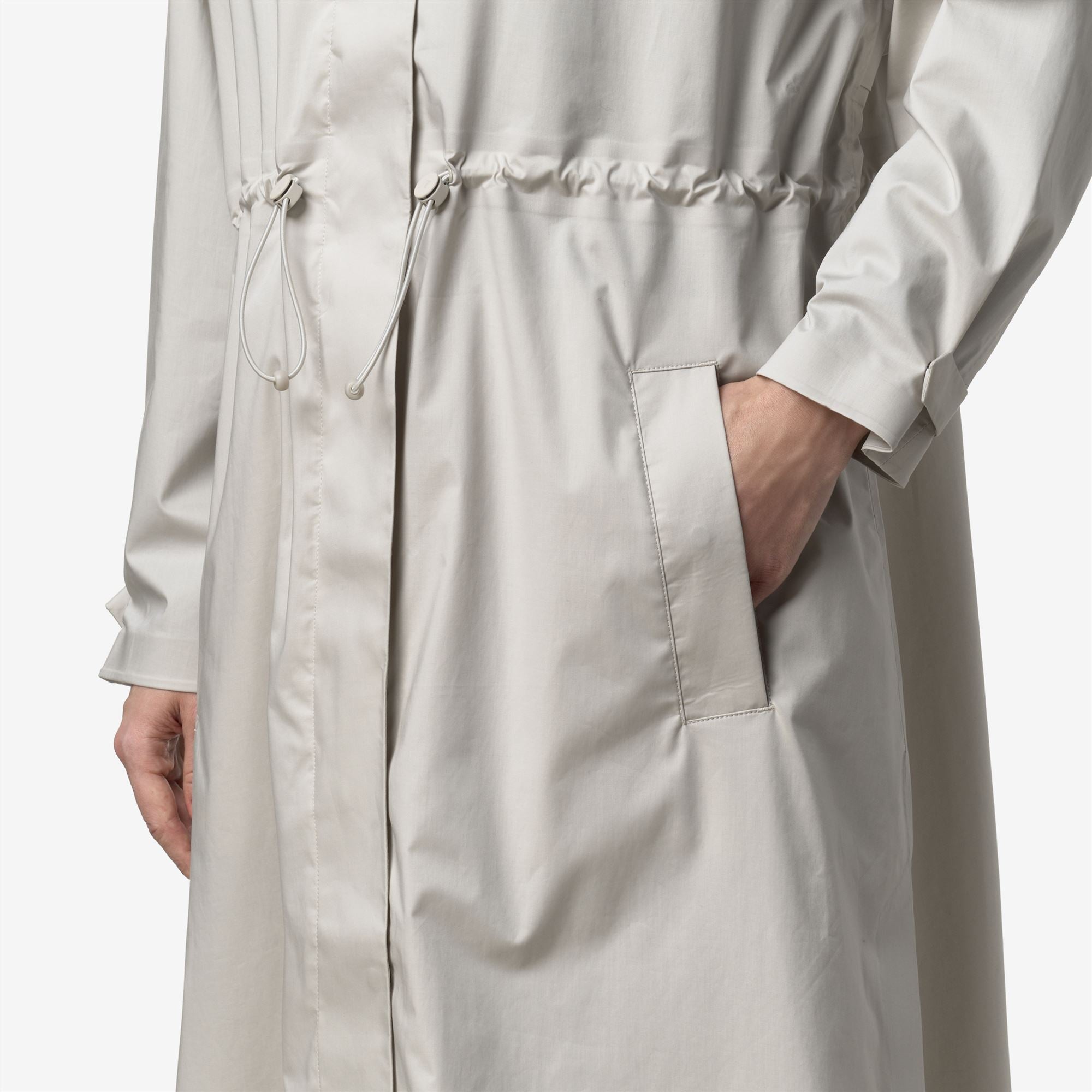 Jackets_Woman_BARBREIN COTTON 3LAYERS AF_Long_BEIGE LT - Commercial 7
