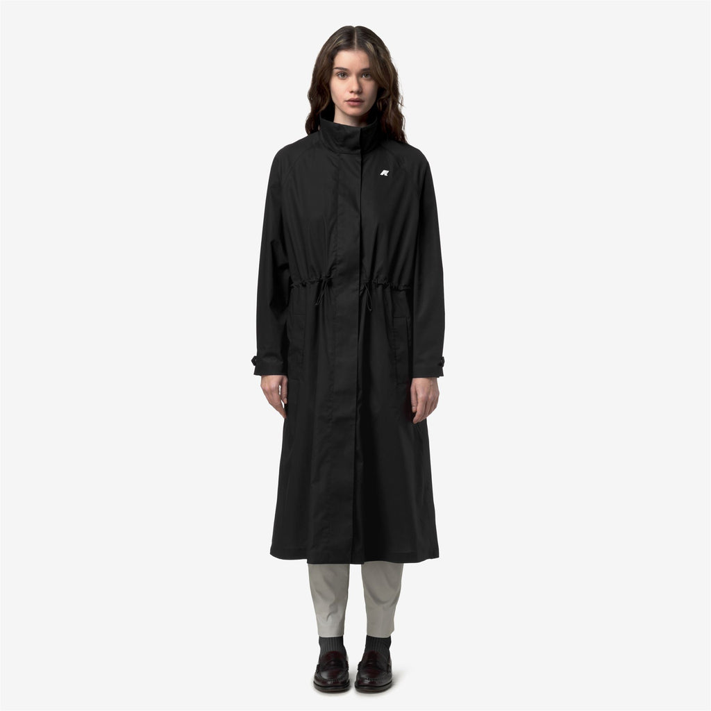 Jackets_Woman_BARBREIN COTTON 3LAYERS AF_Long_Black Pure - Black Pure - Commercial 4