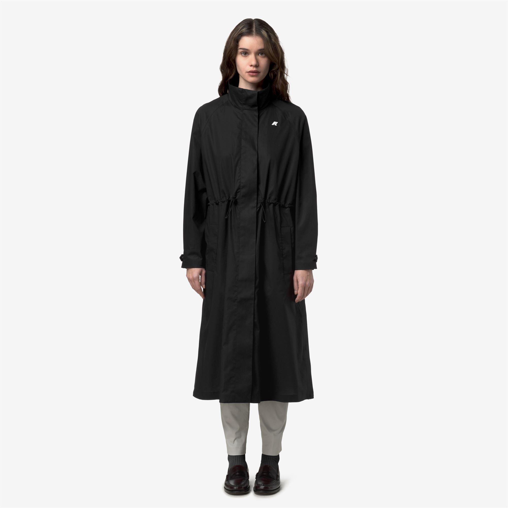 Jackets_Woman_BARBREIN COTTON 3LAYERS AF_Long_Black Pure - Black Pure - Commercial 4