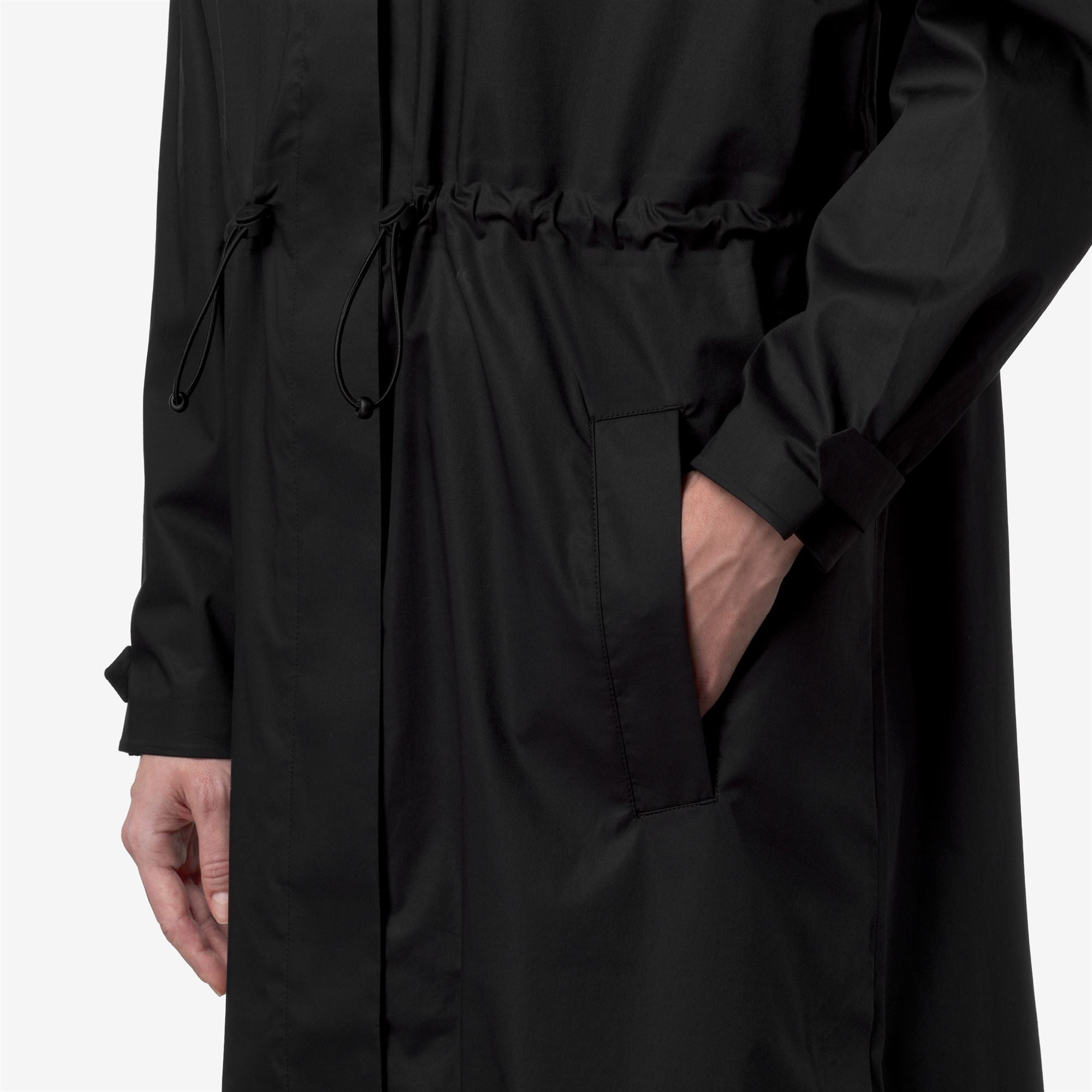 Jackets_Woman_BARBREIN COTTON 3LAYERS AF_Long_Black Pure - Black Pure - Commercial 7