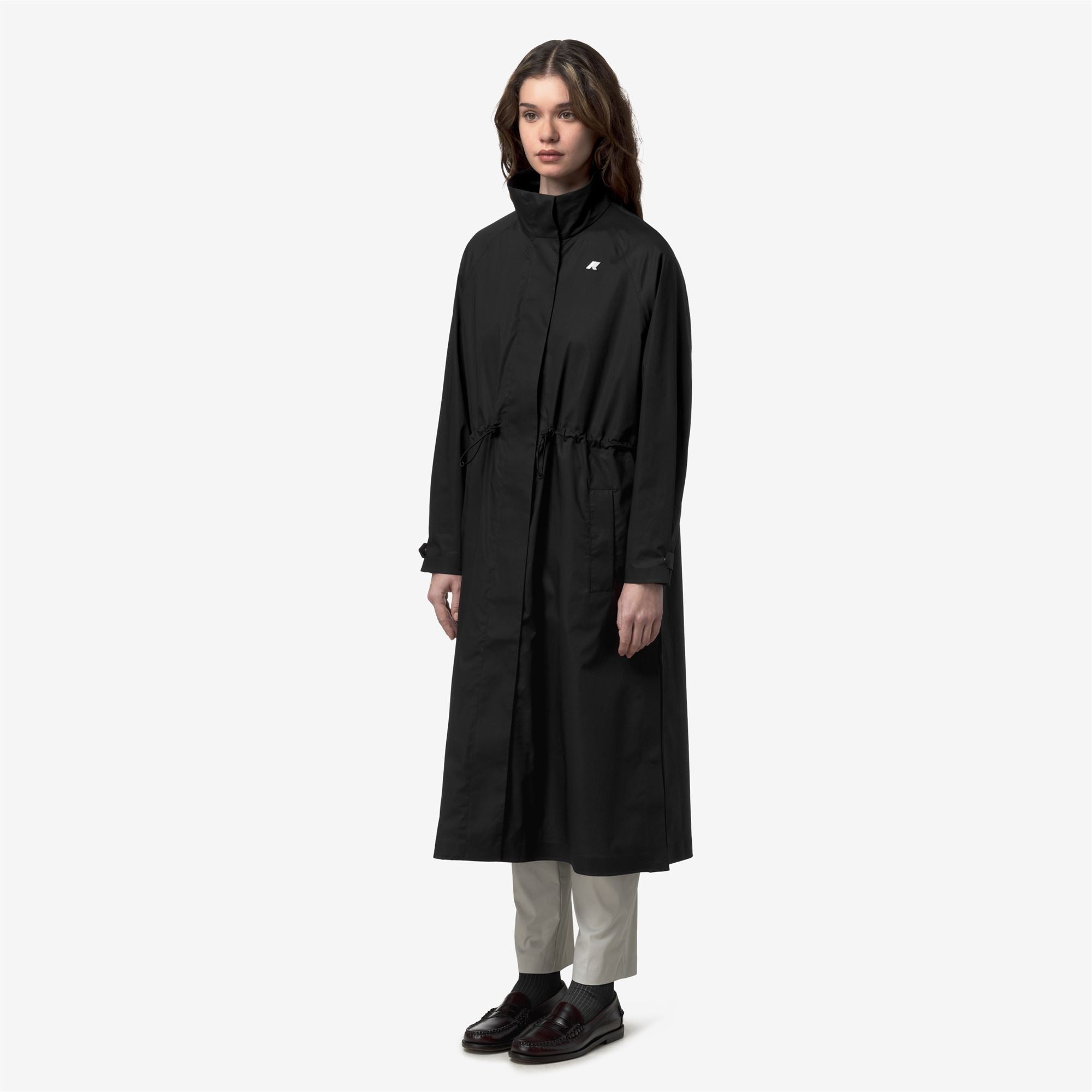 Jackets_Woman_BARBREIN COTTON 3LAYERS AF_Long_Black Pure - Black Pure - Commercial 5