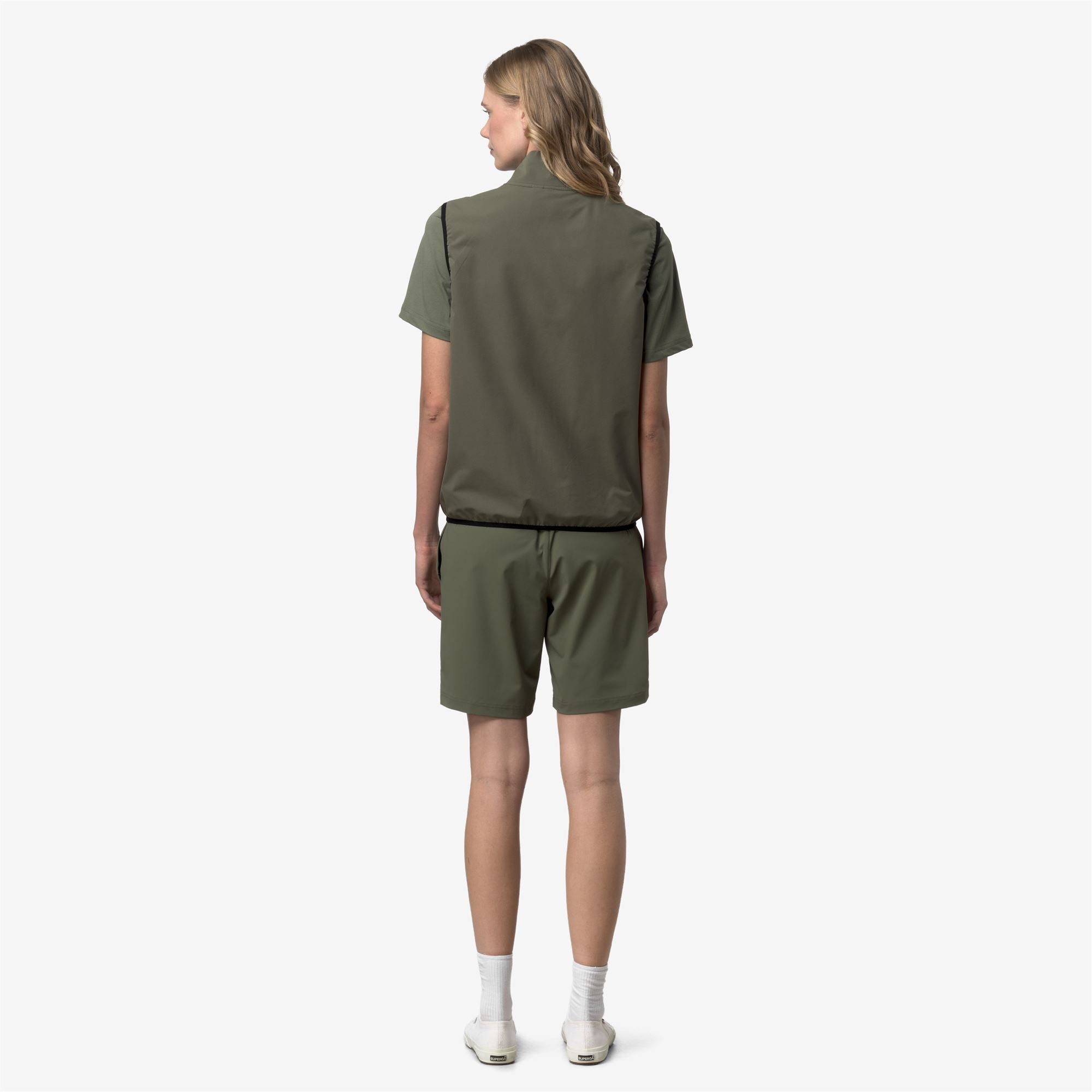 Fleece_Unisex_FLANER TRAVEL_Vest_Green Lichen - Commercial 6