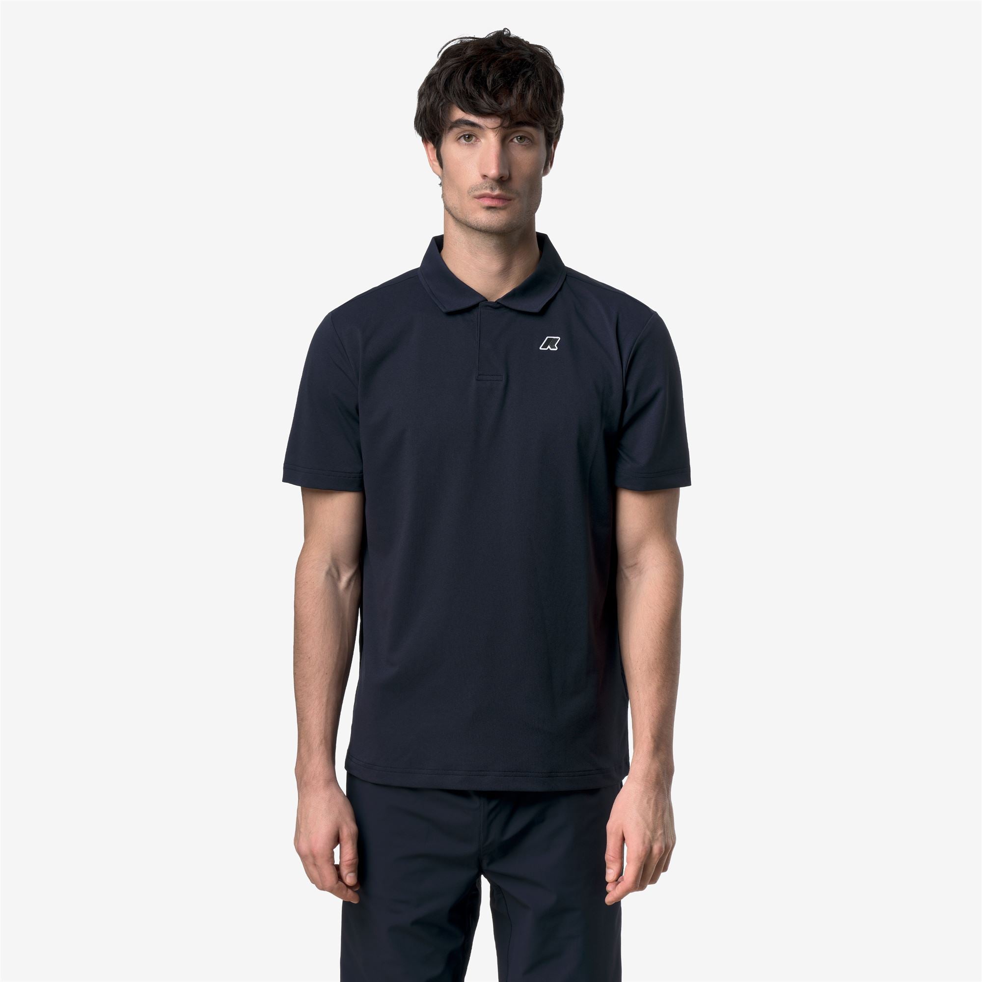 Polo Shirts_Unisex_DECOUVRIR TRAVEL_Polo_Blue Depth - Commercial 4