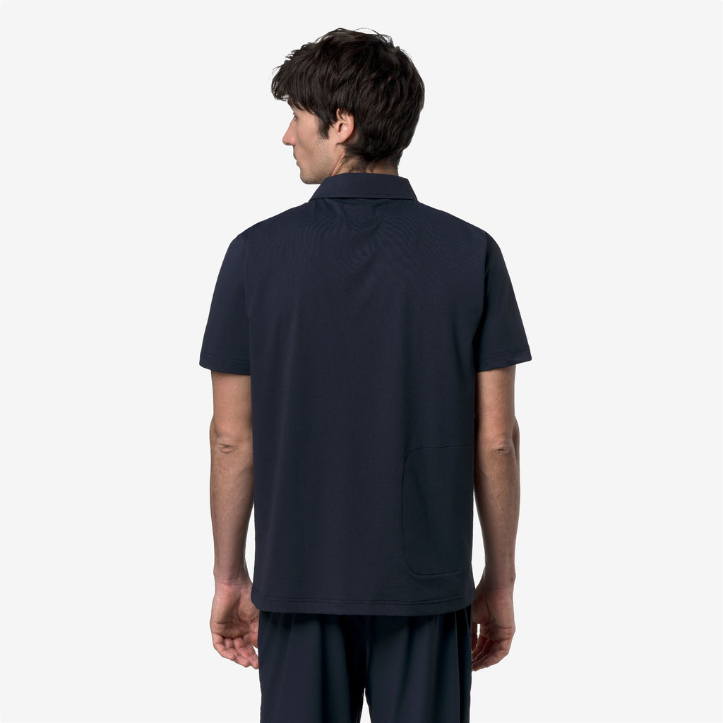 Polo Shirts_Unisex_DECOUVRIR TRAVEL_Polo_Blue Depth - Commercial 6