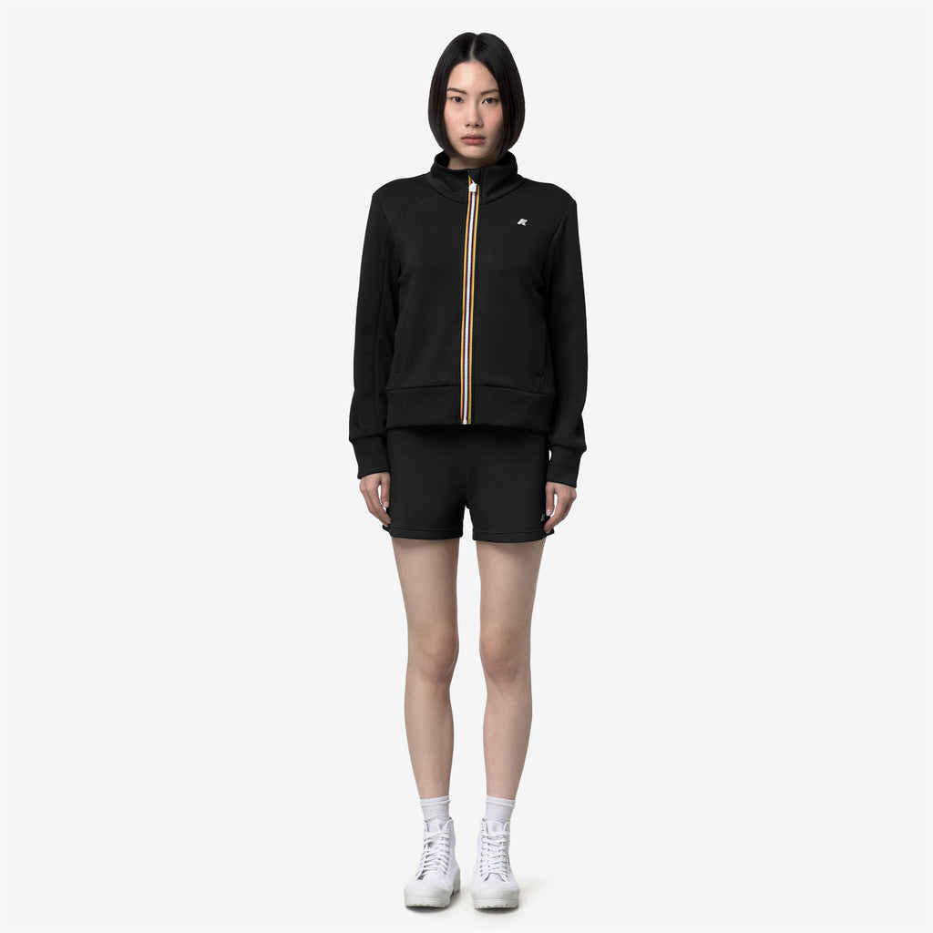 Shorts_Woman_RIKELLE LIGHT SPACER_Sport Shorts_Black Pure - Black Pure - Commercial 4