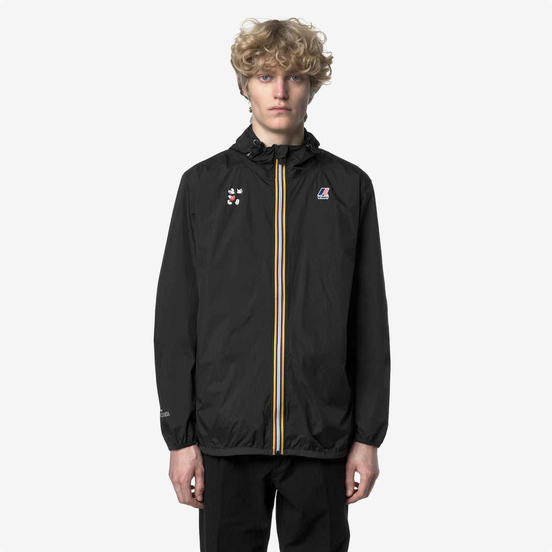 Jackets_Unisex_  CLAUDE MICKEY_Mid_Black Pure - DressedBack