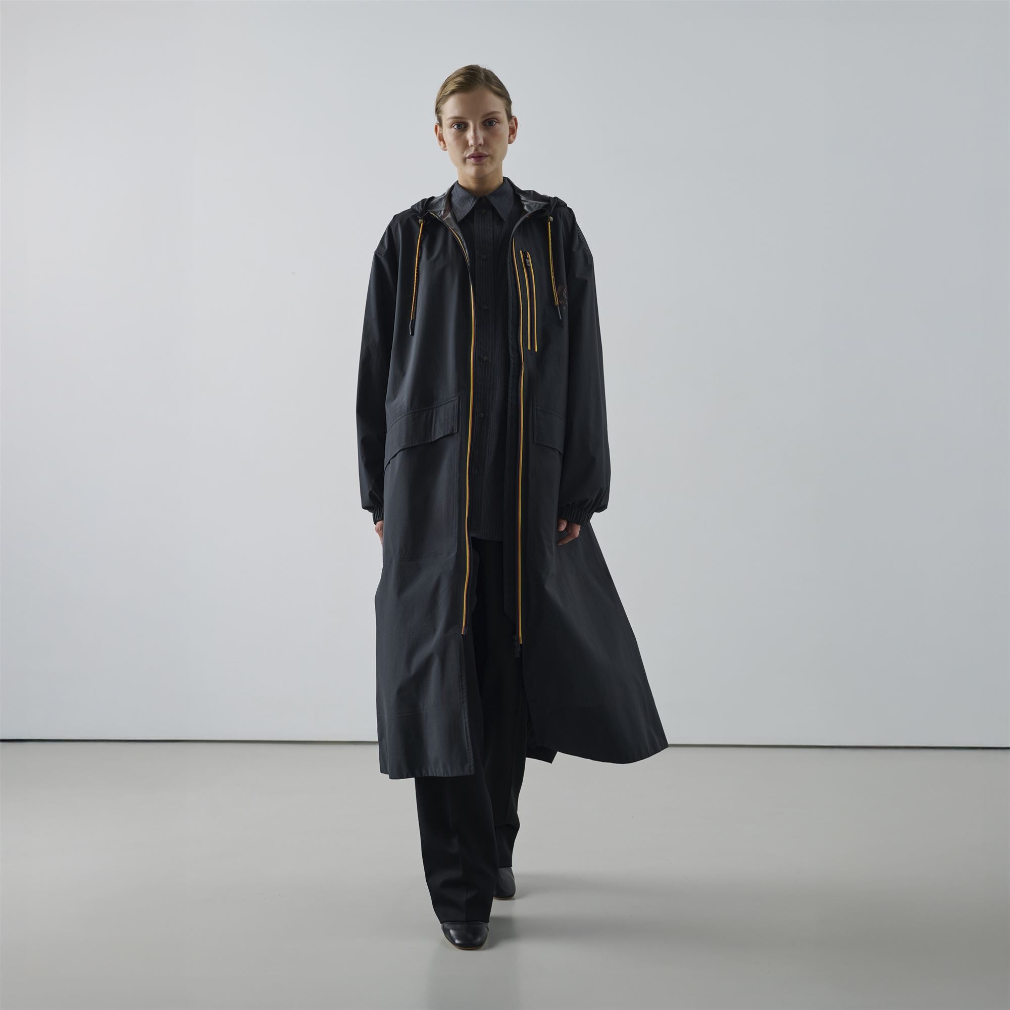 Jackets_WOMAN_ PRADEL SOEUR_Long_Black Sand - Commercial 1