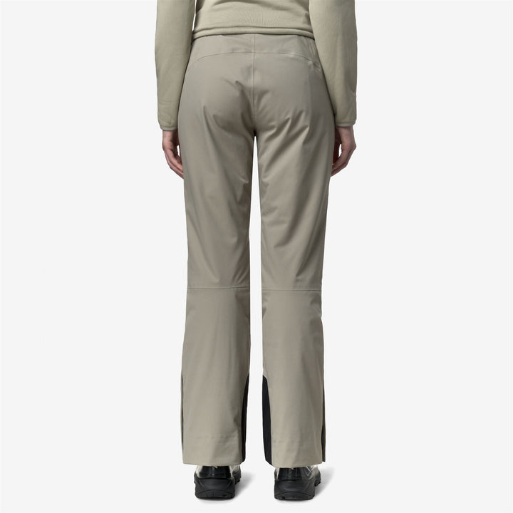 Pants_WOMAN_LURA 2L TWILL_Sport Trousers_Green Oak - DressedFrontDouble