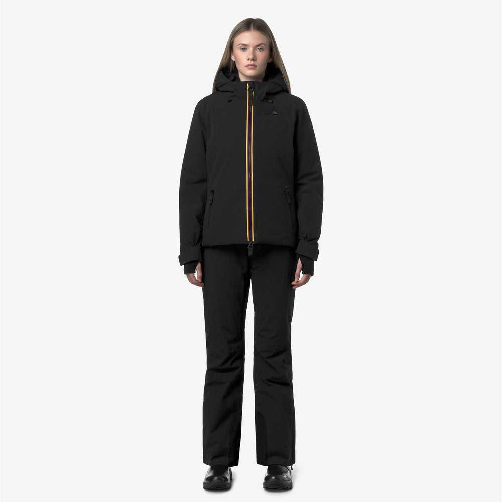 Pants_WOMAN_LURA 2L TWILL_Sport Trousers_Black Pure - DressedBack