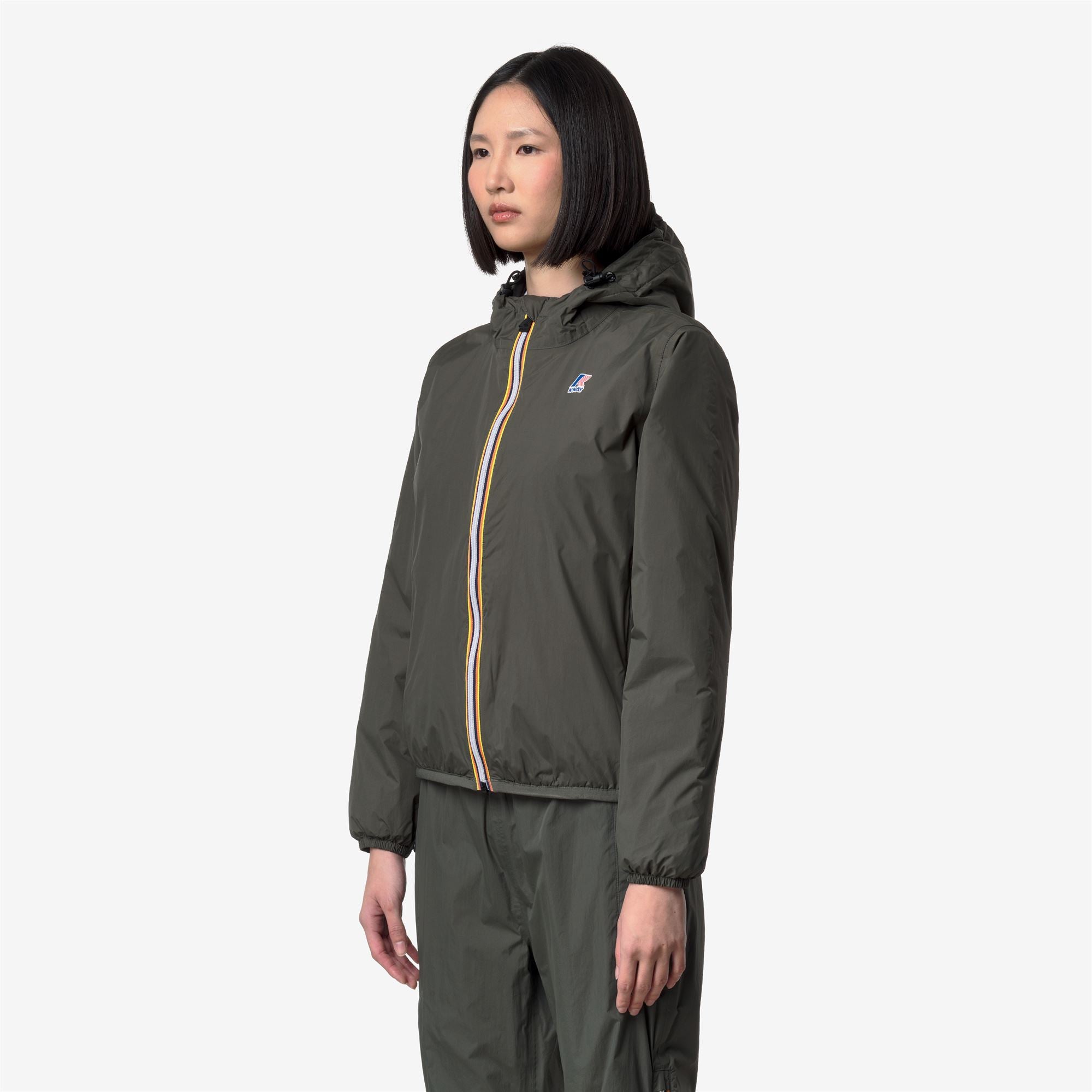 Jackets_WOMAN_LE VRAI 4.0 CLAUDETTE WARM_Mid_GREEN BLACKISH - Commercial 5