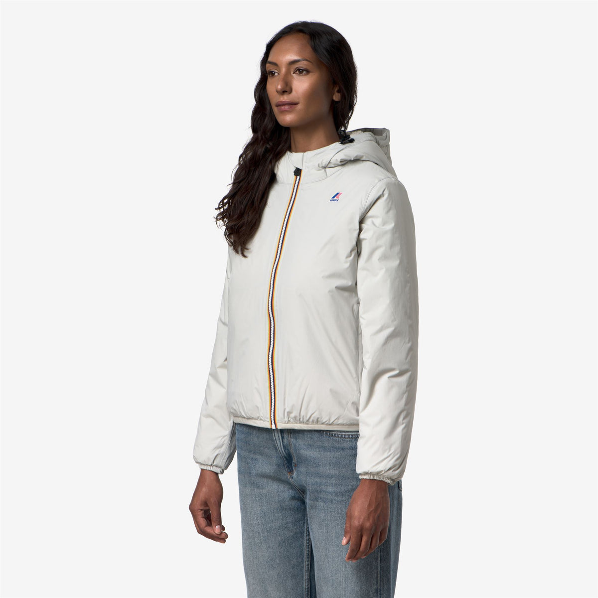 Jackets_WOMAN_ CLAUDETTE ORSETTO_Mid_BEIGE LT - Commercial 5