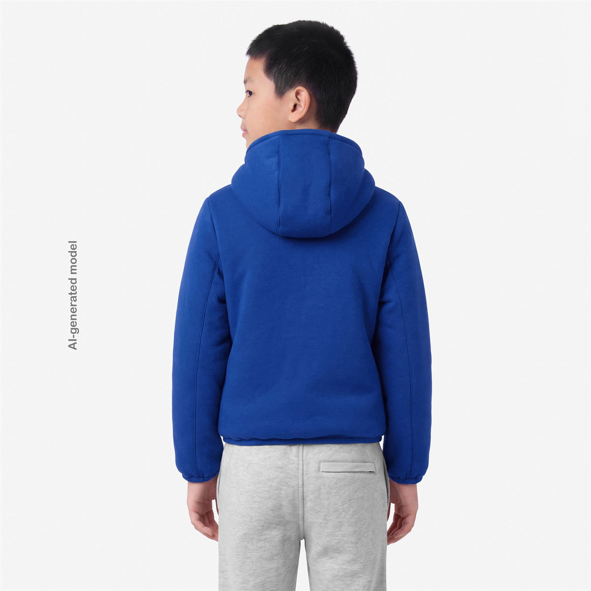 Jackets_BOY_P. JACK SPACER NYLON DOUBLE_Hoodie Full Zip_Blue Royal Marine - Blue Depth - Commercial 6