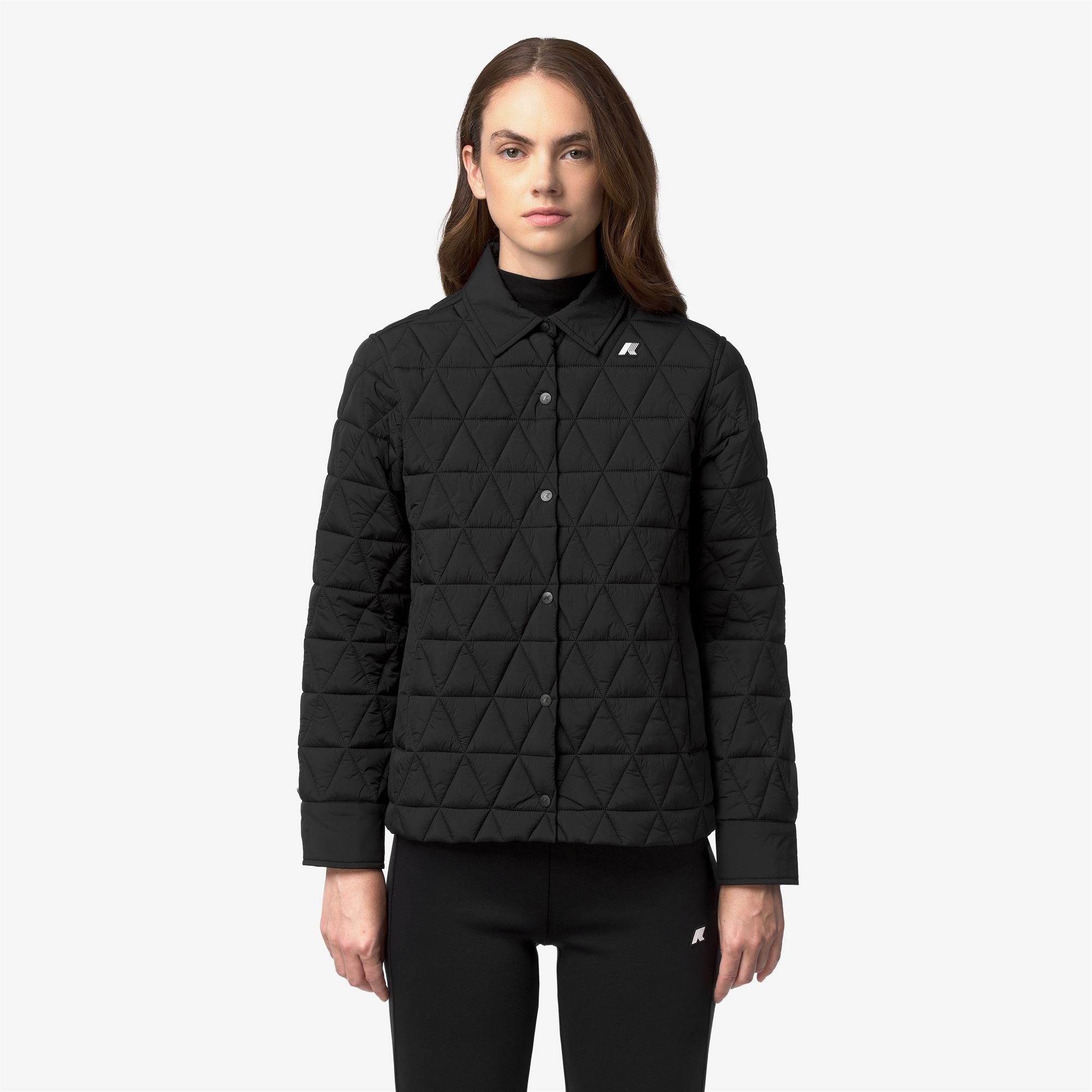 Jackets_Woman_NIKA DIAMOND QUILTED WARM_Mid_Black Pure - Black Pure - Commercial 4