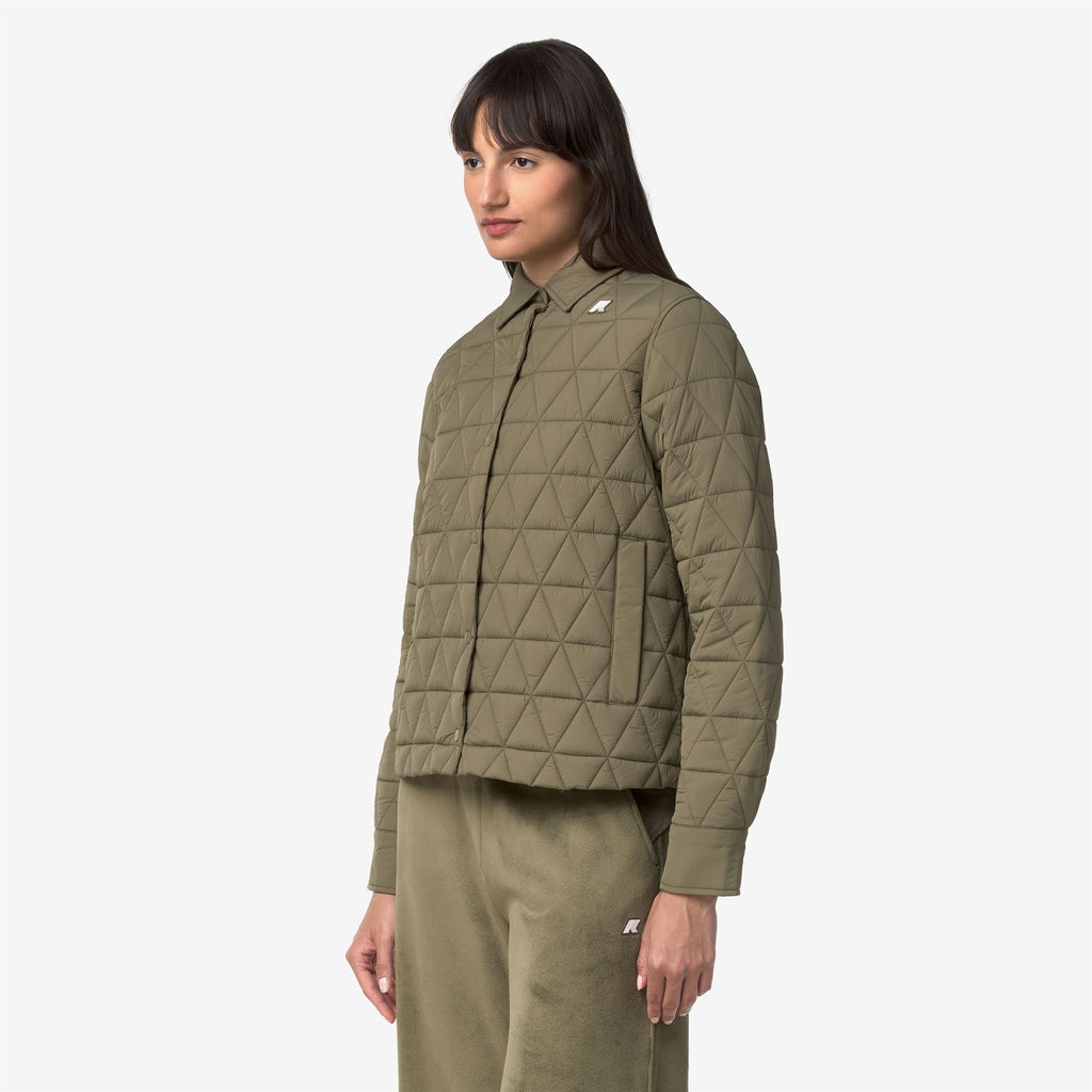 Jackets_Woman_NIKA DIAMOND QUILTED WARM_Mid_Green Army - Commercial 5