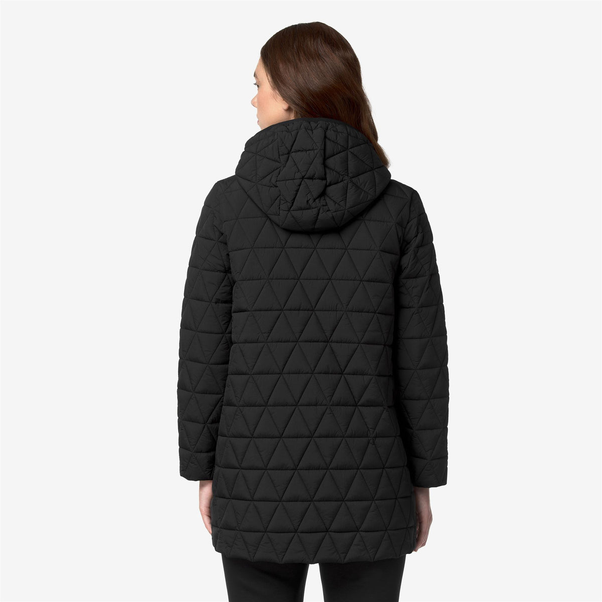 Jackets_Woman_SOPHIE DIAMOND QUILTED WARM_3/4 Length_Black Pure - Black Pure - Commercial 6