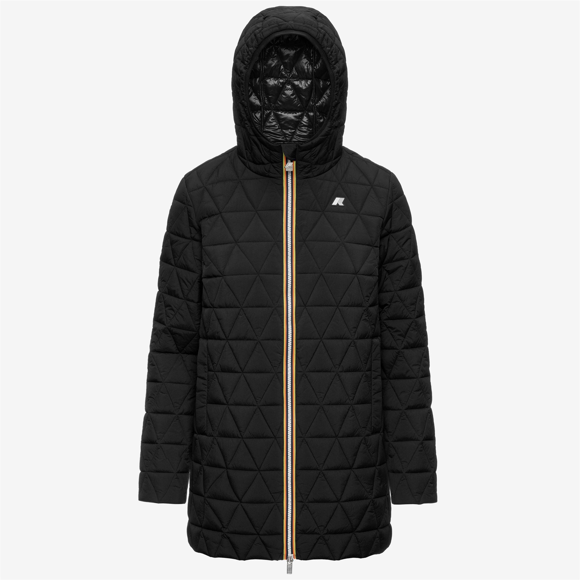 Jackets_Woman_SOPHIE DIAMOND QUILTED WARM_3/4 Length_Black Pure - Black Pure - Commercial 1