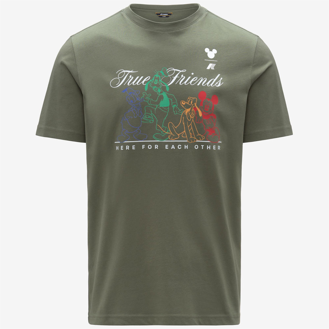 T-Shirts & Top_Man_ODOM JERSEY TRUE FRIENDS_T-Shirt_Green Lichen - Photo