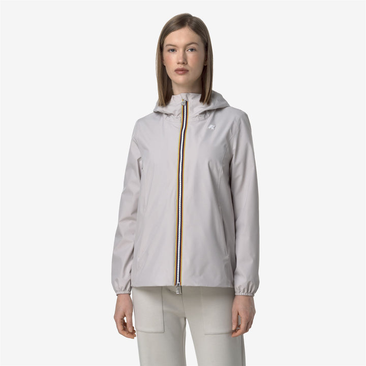 MARGUERITE STRETCH POLY JERSEY - Jackets - Mid - WOMAN - BEIGE LT