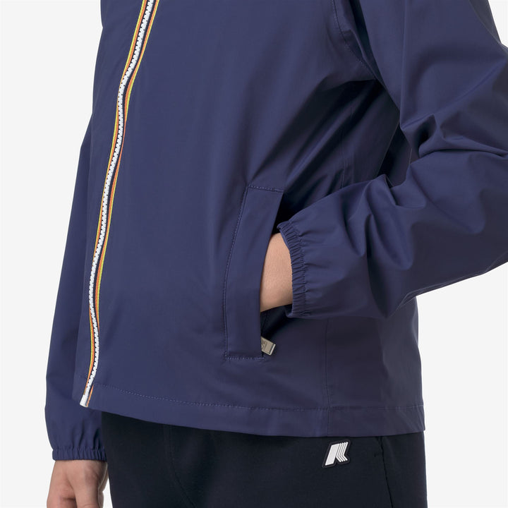 P. JACK STRETCH NYLON JERSEY - Jackets - Short - BOY - BLUE DEEP COBALT