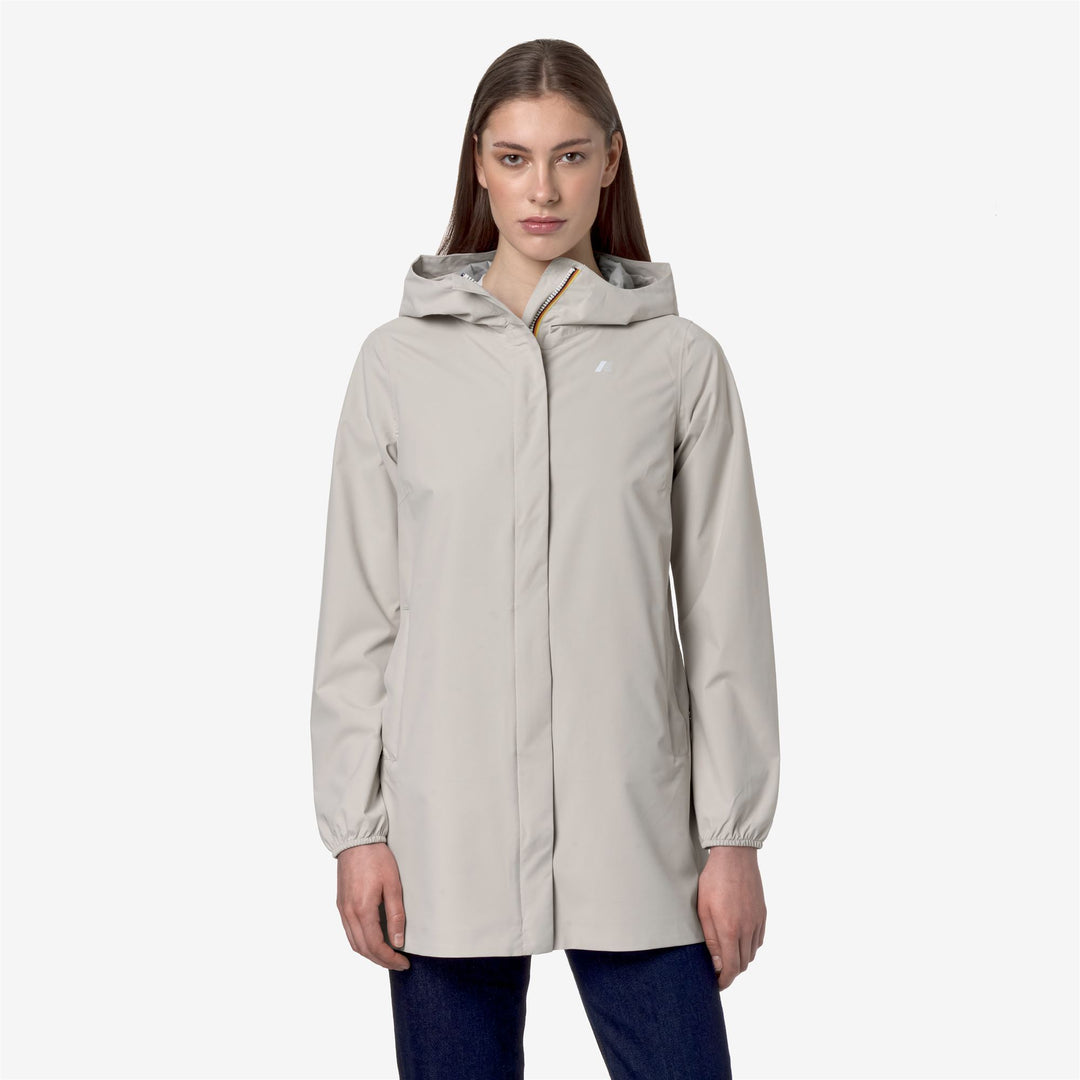 MATHY BONDED JERSEY - Jackets - Mid - Woman - BEIGE LT