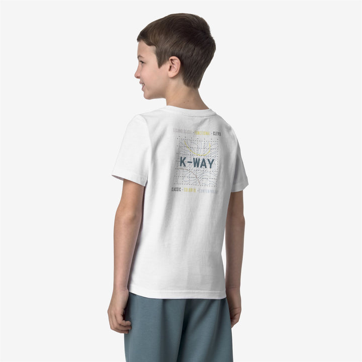 P. ODOM VERTICAL ISOBAR JERSEY - T-ShirtsTop - T-Shirt - BOY - WHITE